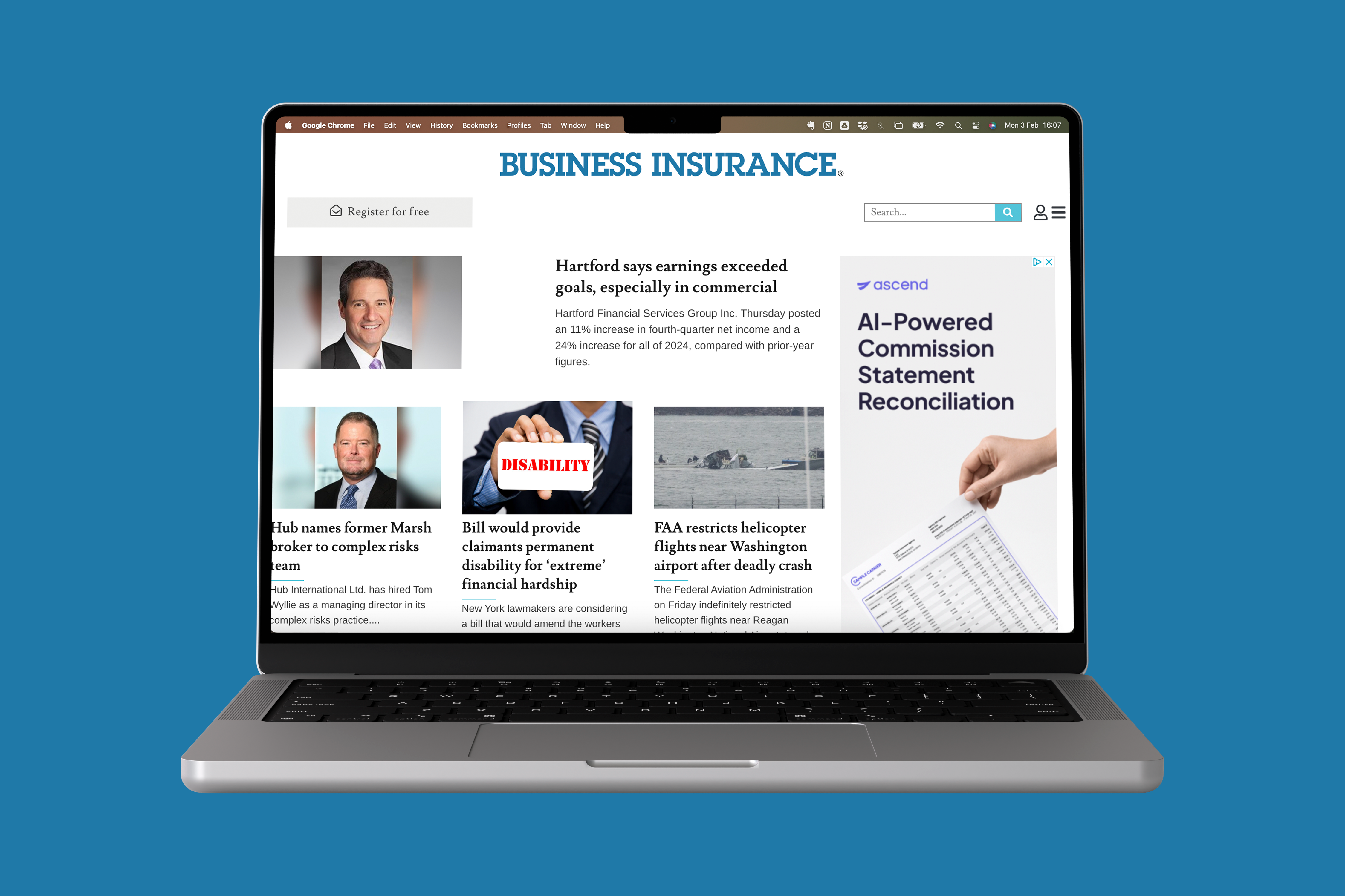 Business Insurance Website